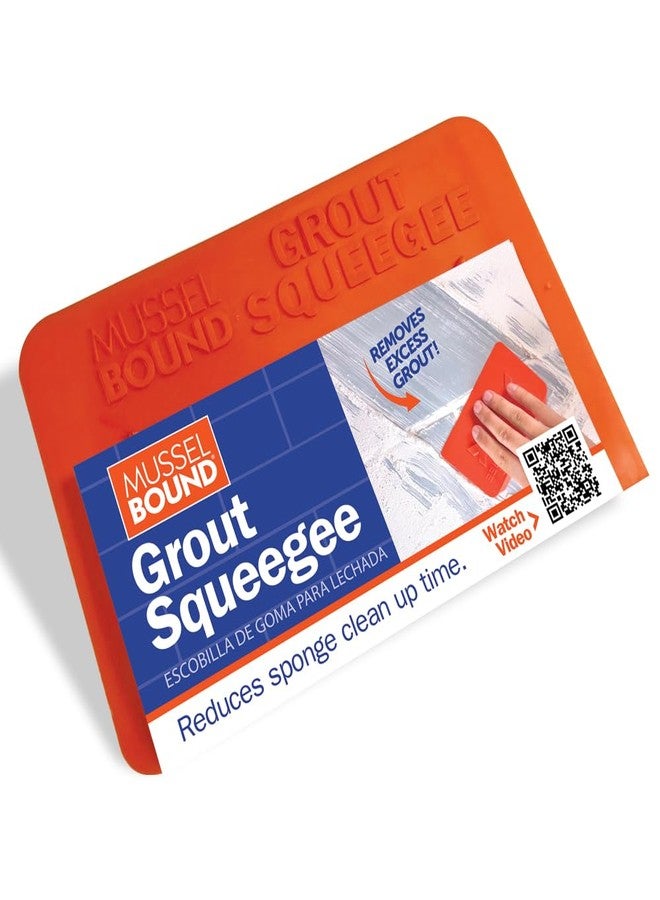 MusselBound® Grout Squeegee - an Easy Squeegee Compared to Bulky, Heavy Grout Floats - Image 1
